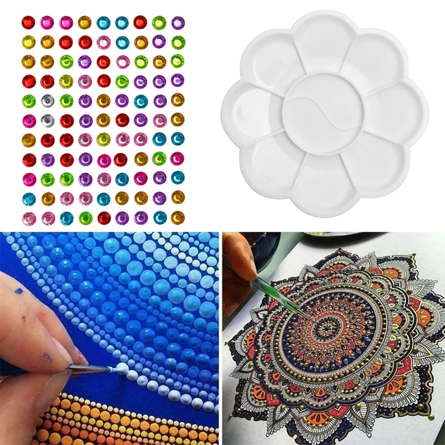 Mandala Dotting Set With Acrylic Stick Rods For DIY Painting On Rocks And  Stones Art Cricut Tool Set From Topscissors, $7.55