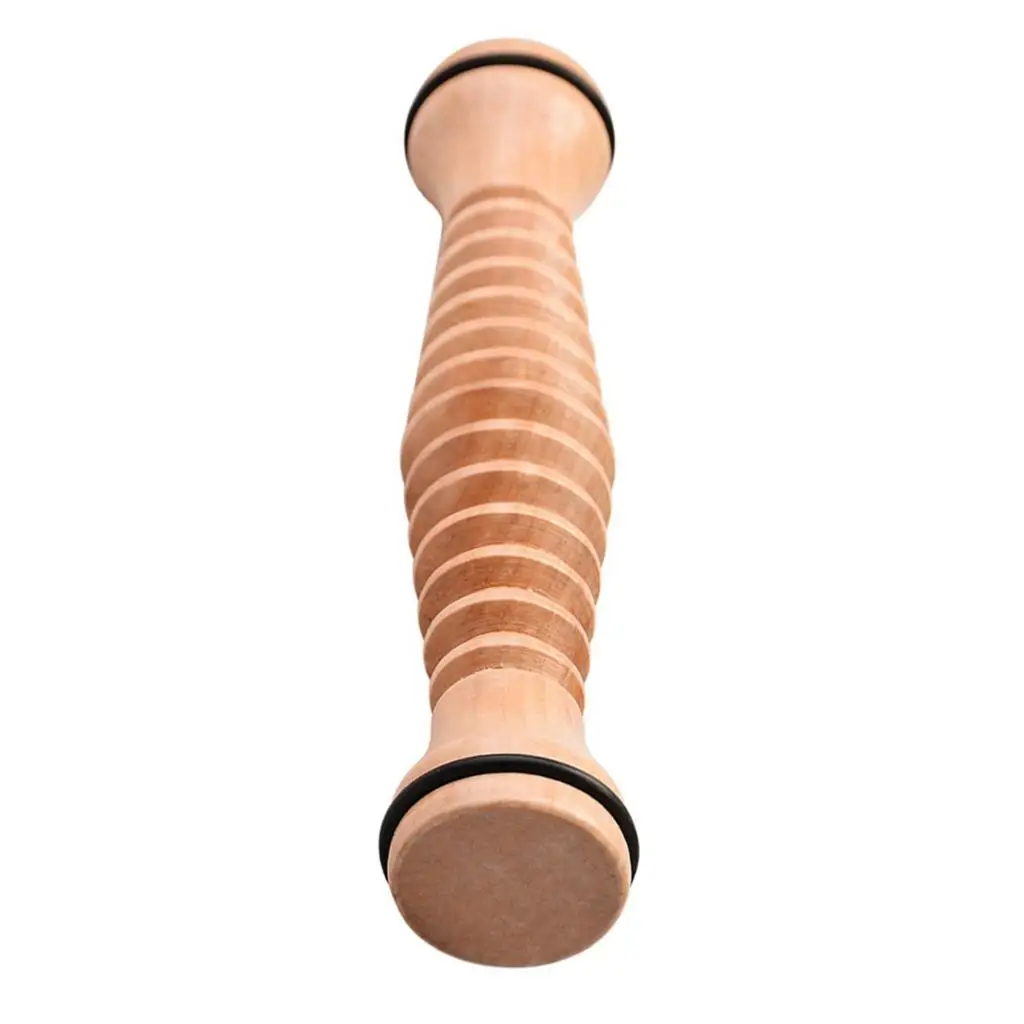 Portable Wooden Foot Roller, Foot Massager for Plantar Fasciitis Stress Relief Relaxation Acupressure Tool for Tired Feet