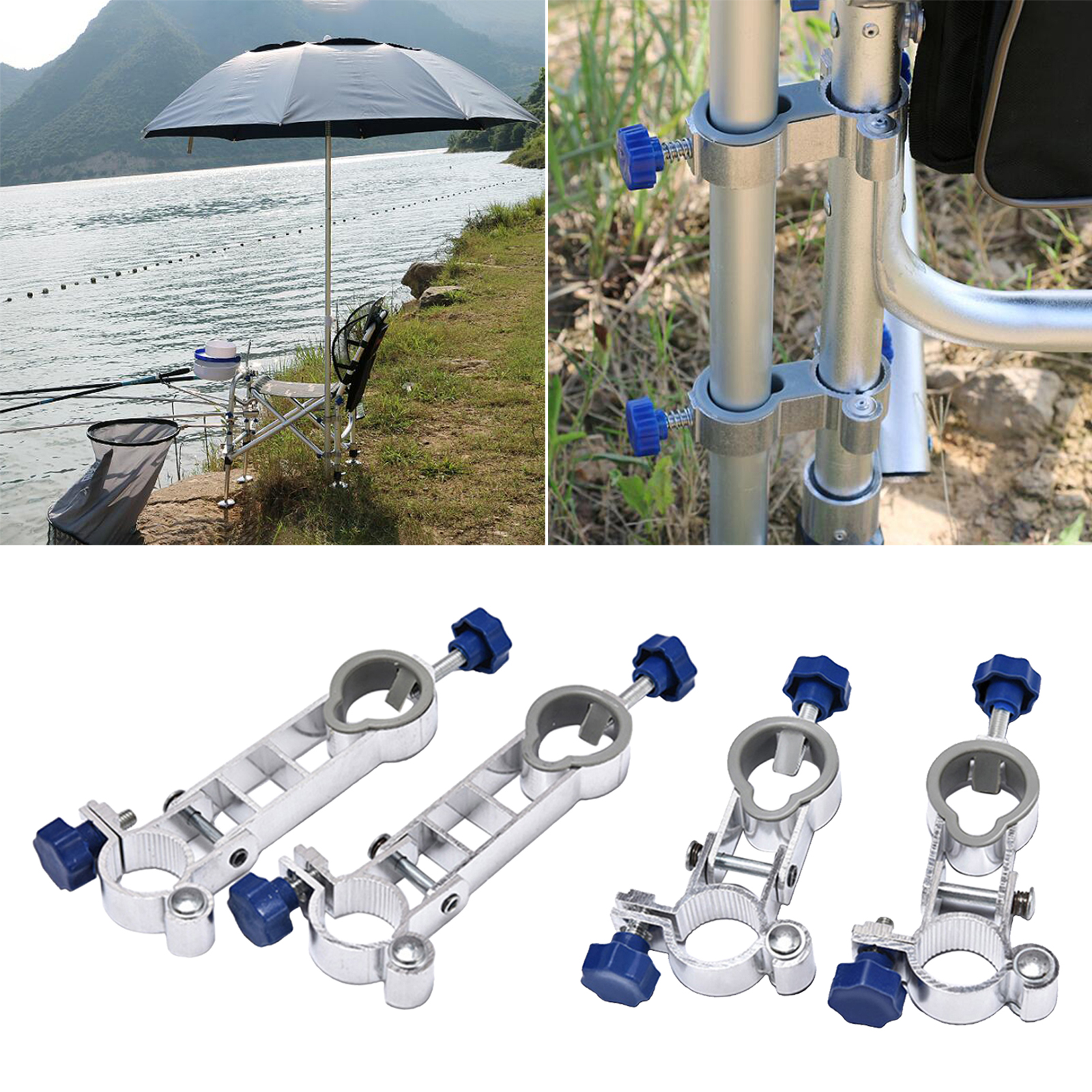 Universal Umbrella Stand Holder for Fishing Chair Adjustable Mount Umbrella Bracket Rotating Fishing Accessories