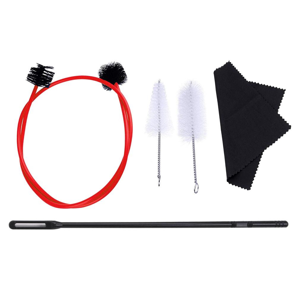 Trumpet Parts Maintenance Cleaning Care Kit 3 Brushes Trumpet Brush For Trumpet Brass Instruments Parts Accessories