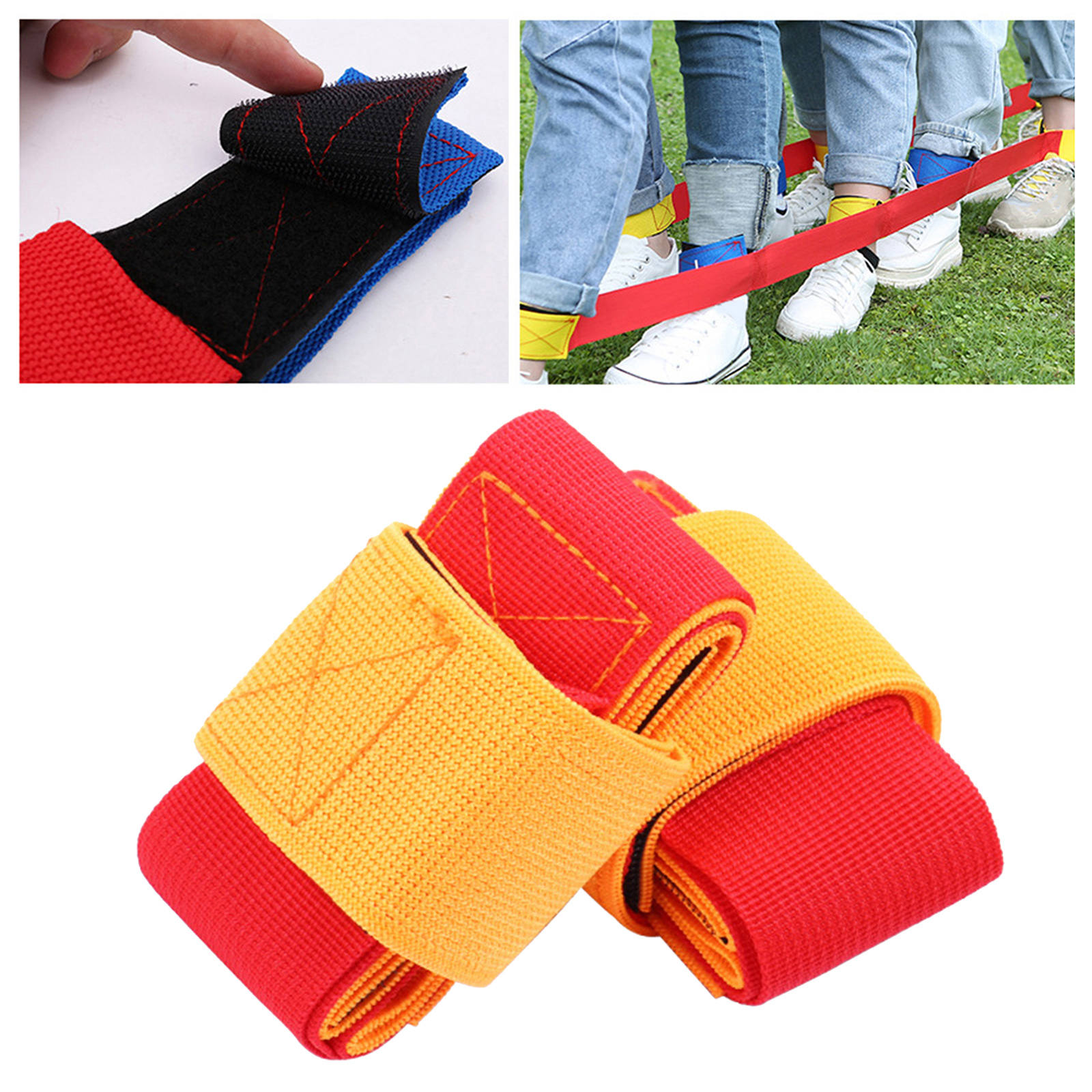 4 People Giant Footsteps Children Outdoor Sports Toys Game Training Equipment For Kids Adults Teamwork Games Interactive Toy