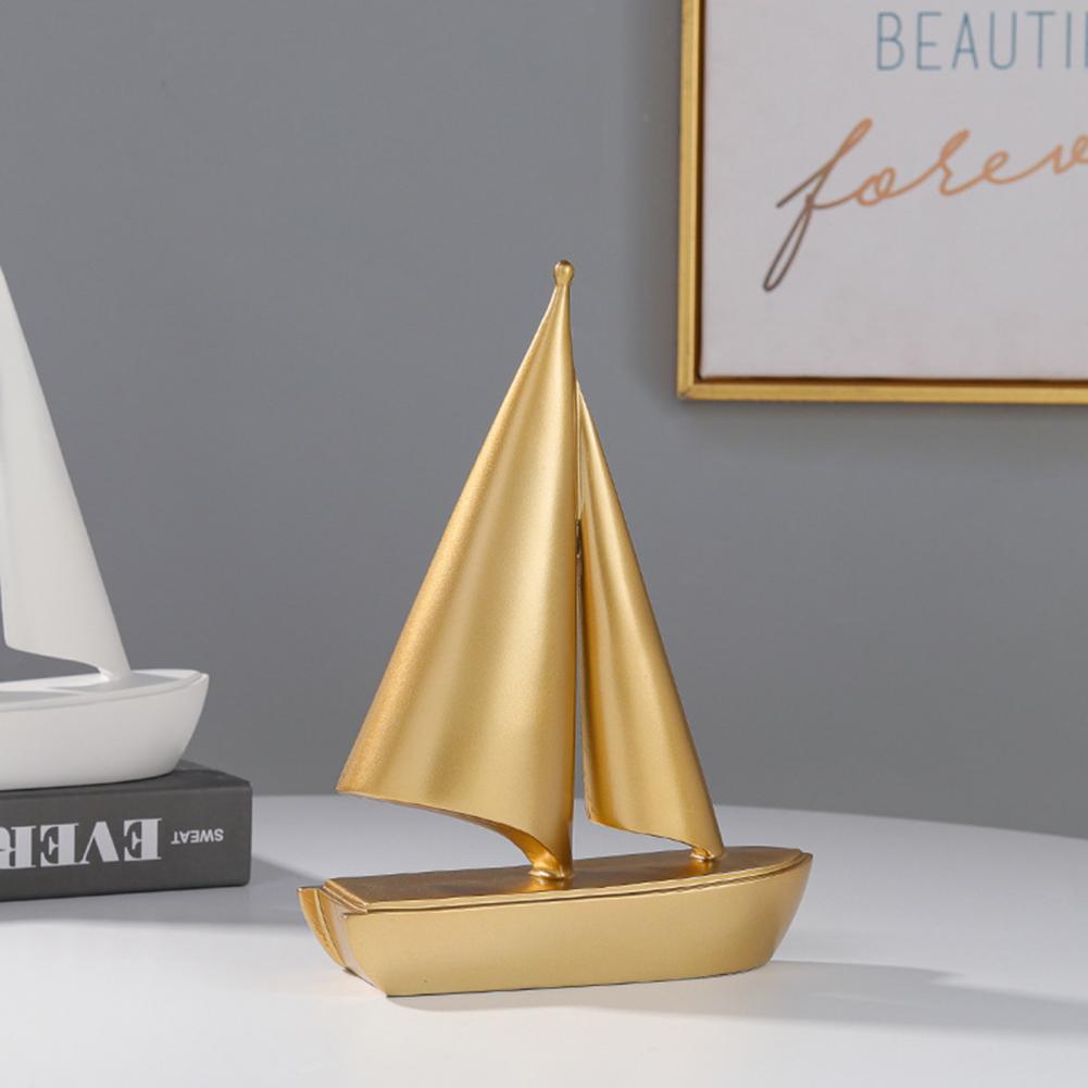 Em Miniatura, Sorte, Compacto, Decorativo Navio De Vela, Casa Decoração De Mesa