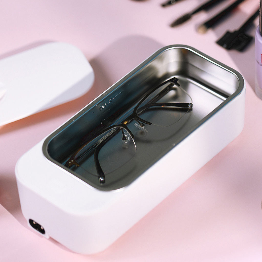 Portable Ultrasonic Cleaner Household Jewellery Watch Eyeglass Shaver Cleaning Machine