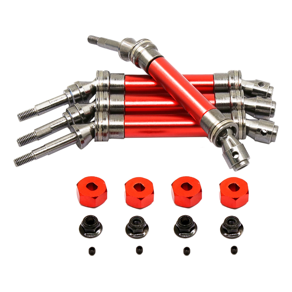 Metal RC Car Universal Drive Shaft for 1/10 Scale RC Crawler Truck Car Parts