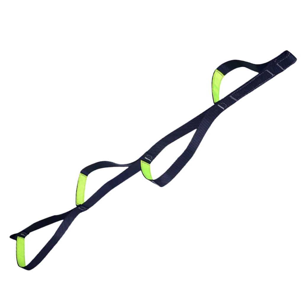 Rock-Climbing Mountaineering Rope Ladder Foot Belt Strap Ascender, 4 Steps