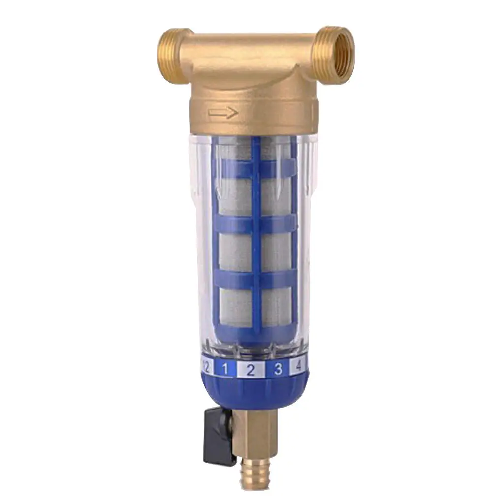 Copper Tap Water Purifier Central Pre-Filter Filtering Mesh Stainless Steel