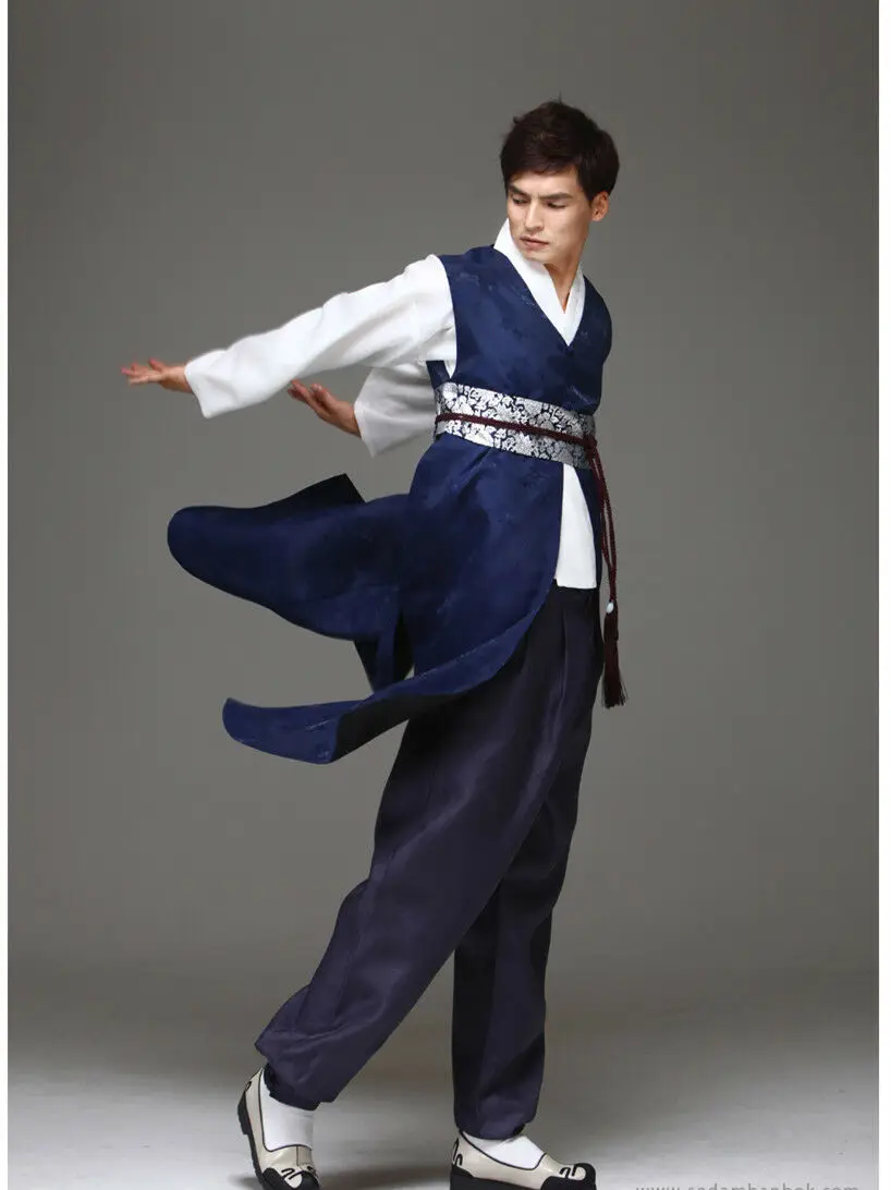 Hanbok Dress Custom Made Korean Tradtional Man Hanbok National Party Outfits 