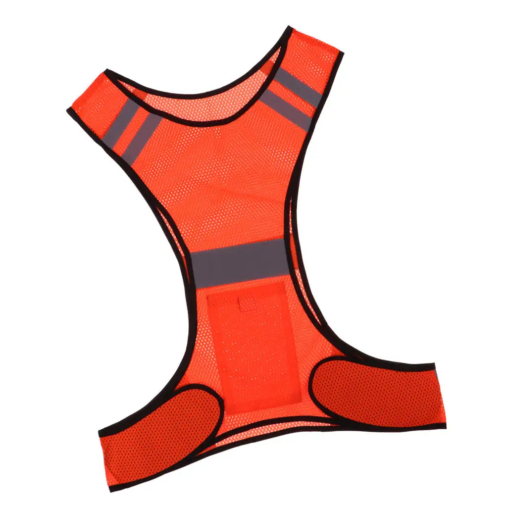 Reflective Running Vest High Visibility Sports Vest For Cycling Sport Running Vest Reflective Safety Vest Gear Men and Women