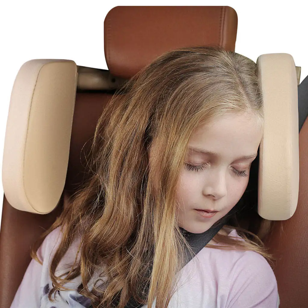 Car Seat Headrest U Shape Polyurethane Foam Neck Rest Cushion Fit for Rest Elders Passenger