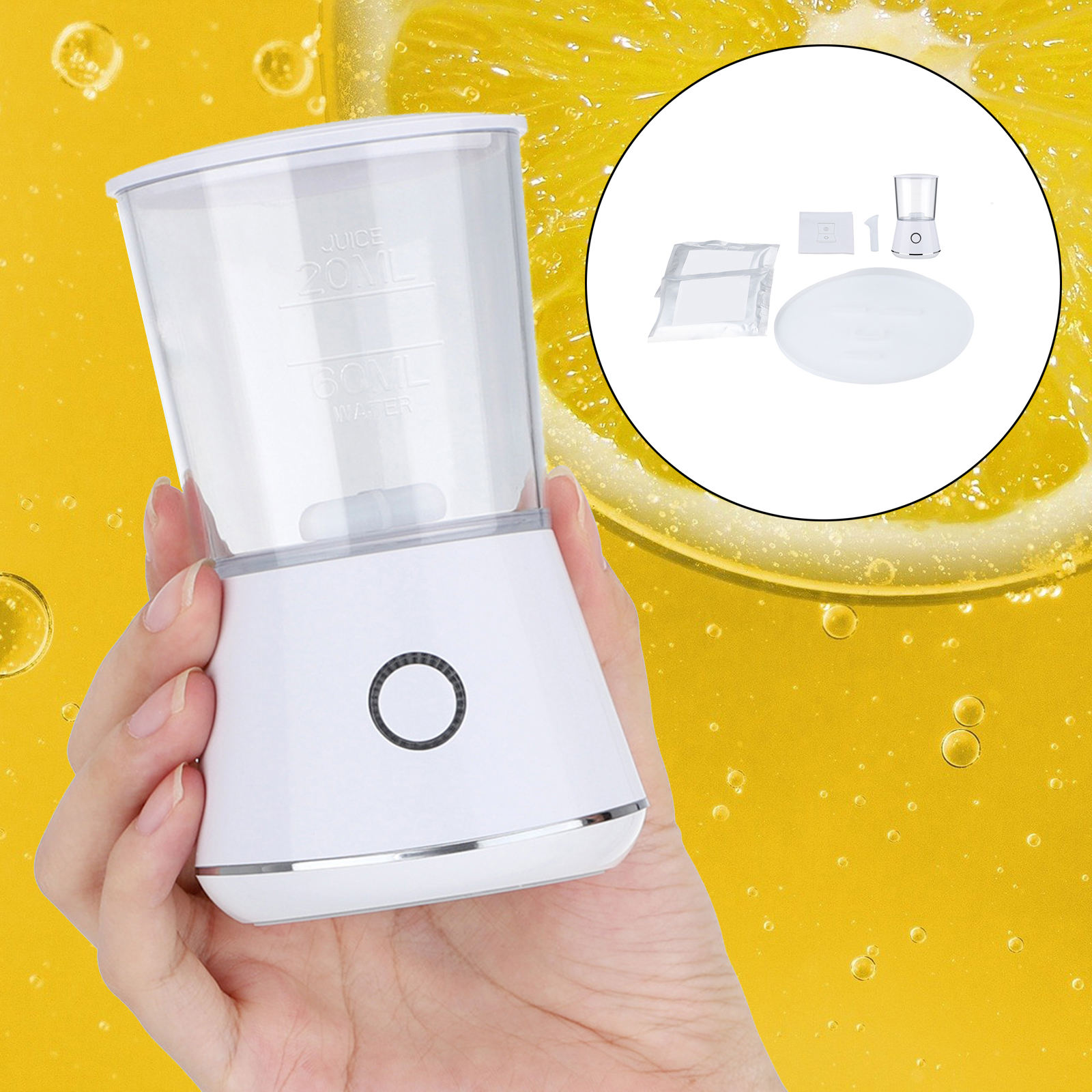 Face Mask Maker Machine Facial Treatment DIY Homemade for Fruit Vegetable Mask, Improve Skin Condition