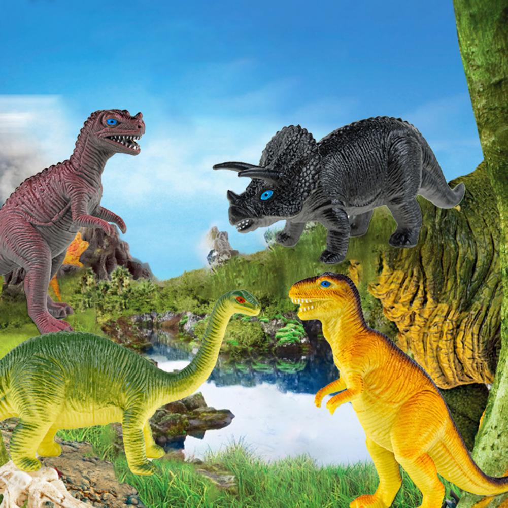 Modelos de Dinossauro Brinquedo de Dinossauro em Miniatura para Entretenimento Simulação Desgastar-resistente Portátil Crianças 12 Pçs - Set 2022 1 High Quality Brinquedos e hobbies