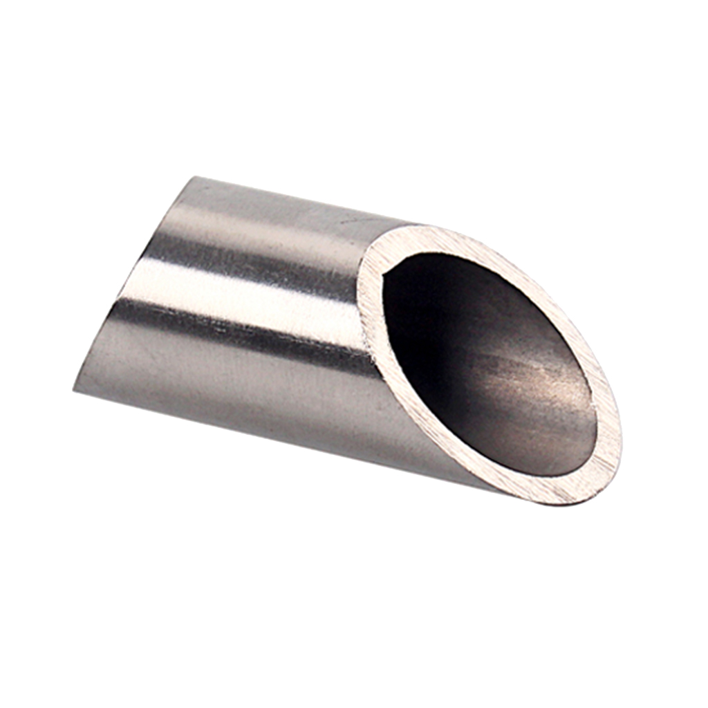 Stainless Steel Guitar Slides - Medium Bevel 60x25mm - 