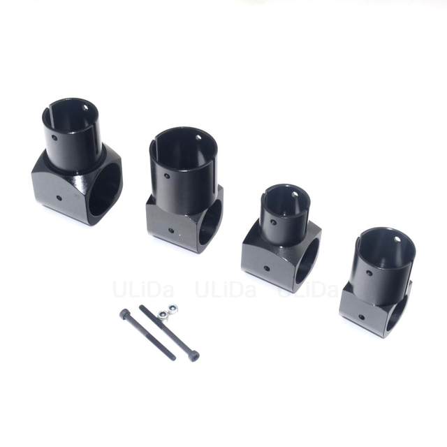 CZ Aluminum Alloy D25mm to 16mm T-shape Tee Joint Tripod Tee