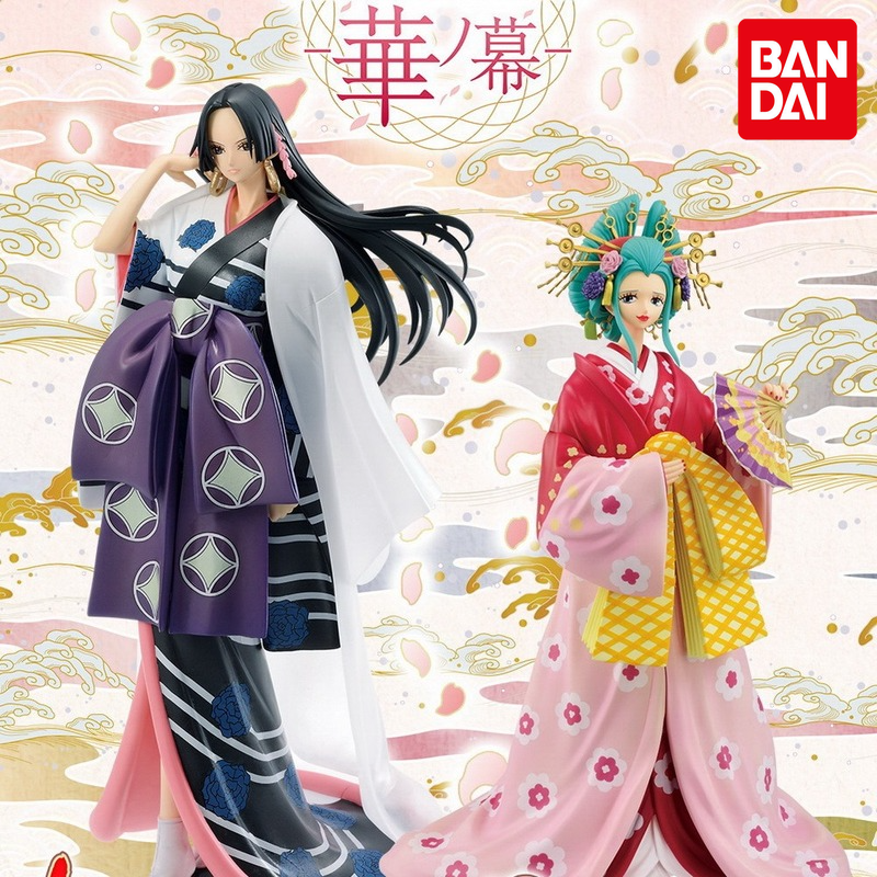 Bandai One Piece Anime Figures Wano Country Boa Hancock Kozuki Hiyori Kabuki Genuine Model Collection Decoration Children Toys Action Figures Aliexpress