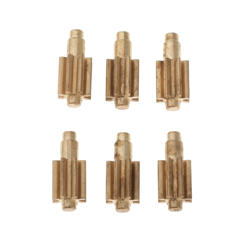 6 Pack 1/10 Scale Gear For   Truck Supplies Set 1.3cm Dia DIY Toy Gifts
