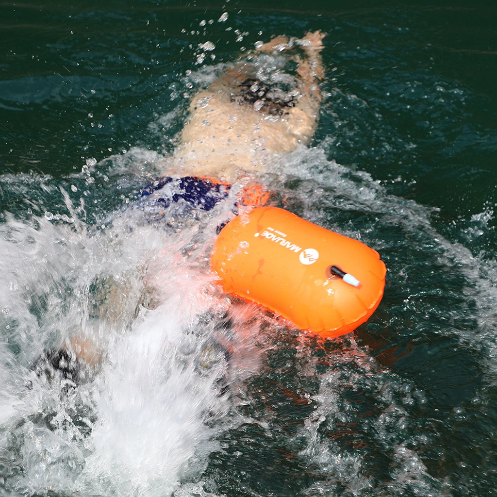 Große aufblasbare Open Water Safety Boje Tow Float für Schwimmer 