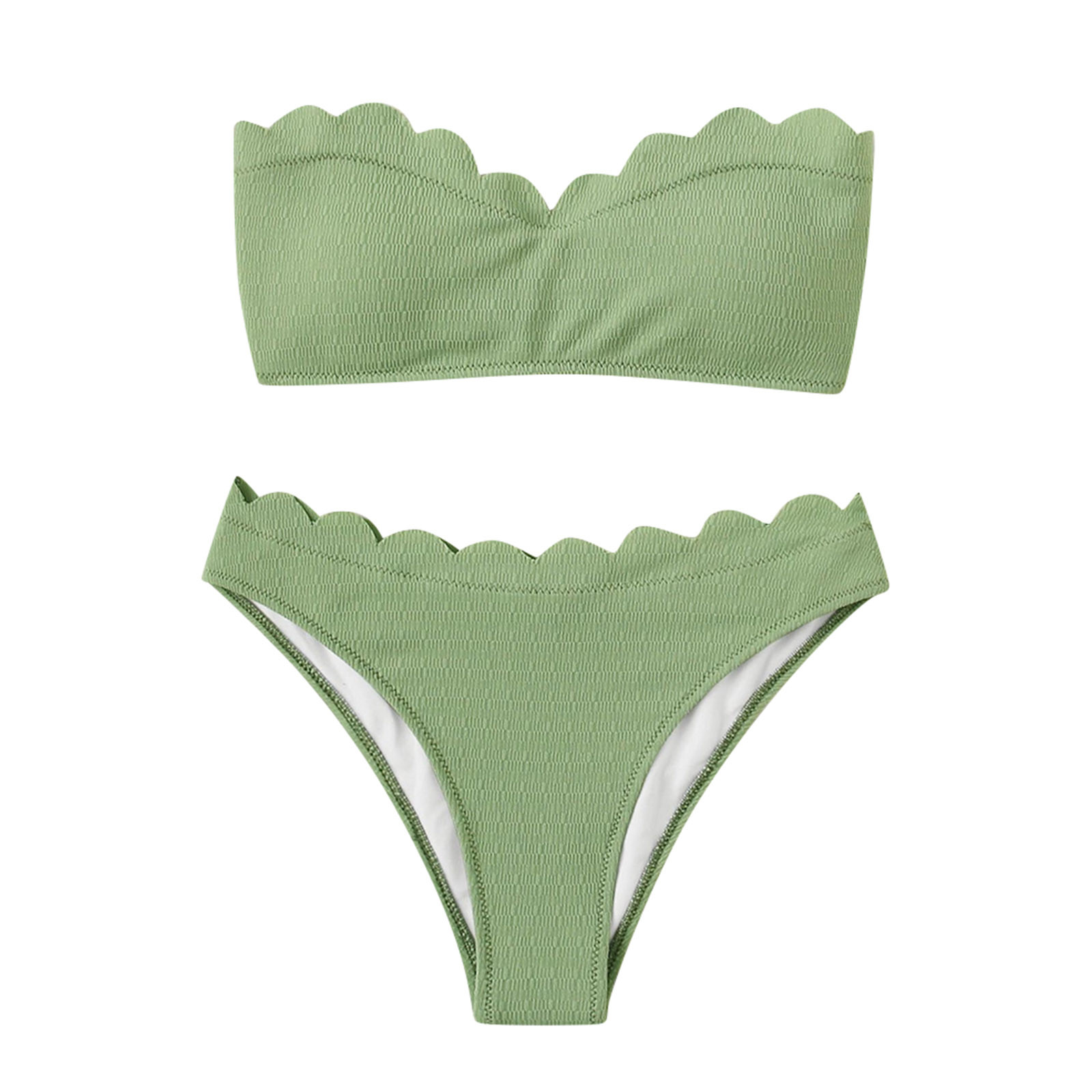 bandeau, maiô de duas peças, moda praia dividida, cor pura