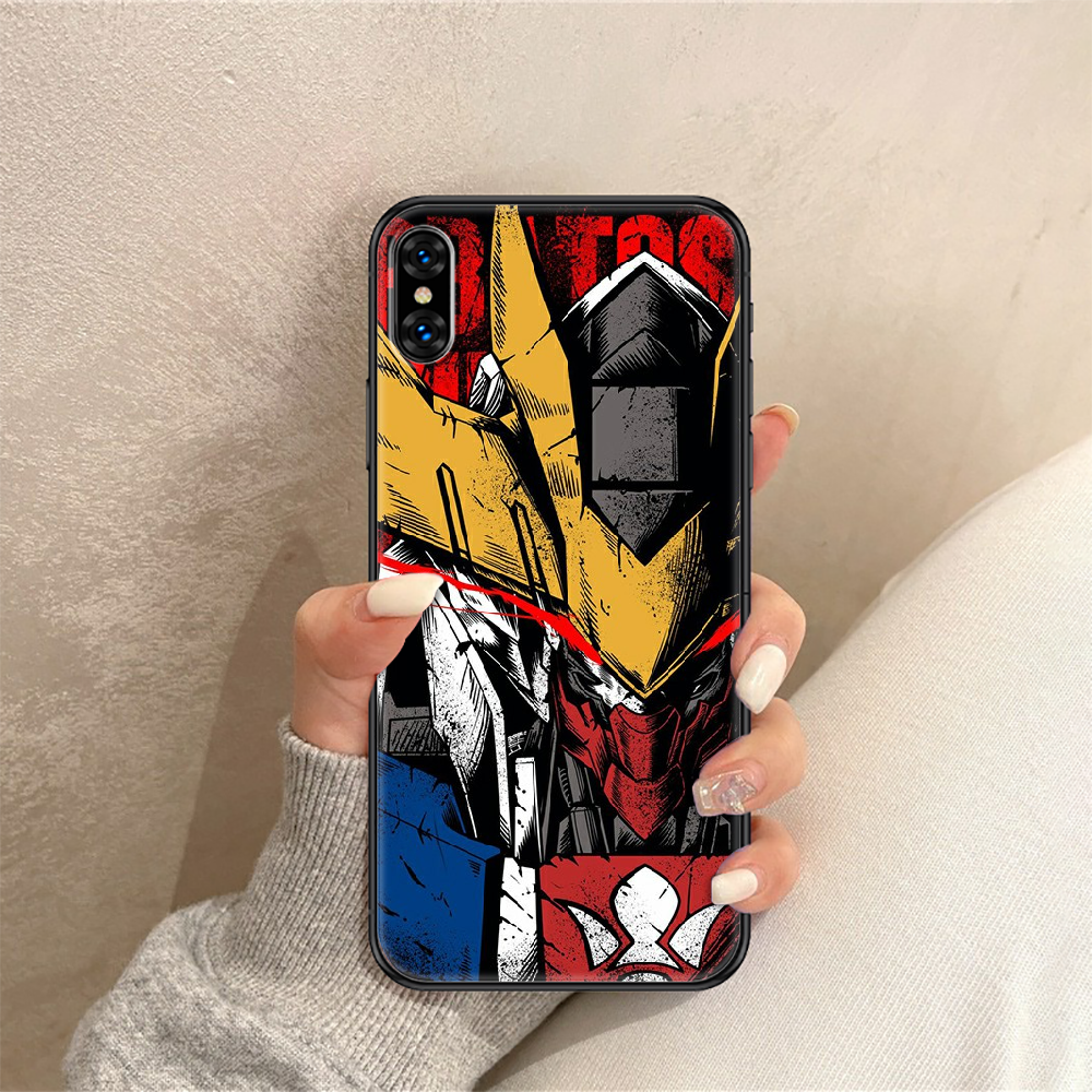 Чехол для телефона Gundam Robot для iphone 5 5S SE 2 6 6S 7 8 11 12 Mini  Plus X XS XR Pro Max, черный трендовый чехол из ТПУ, силиконовый чехол |  AliExpress