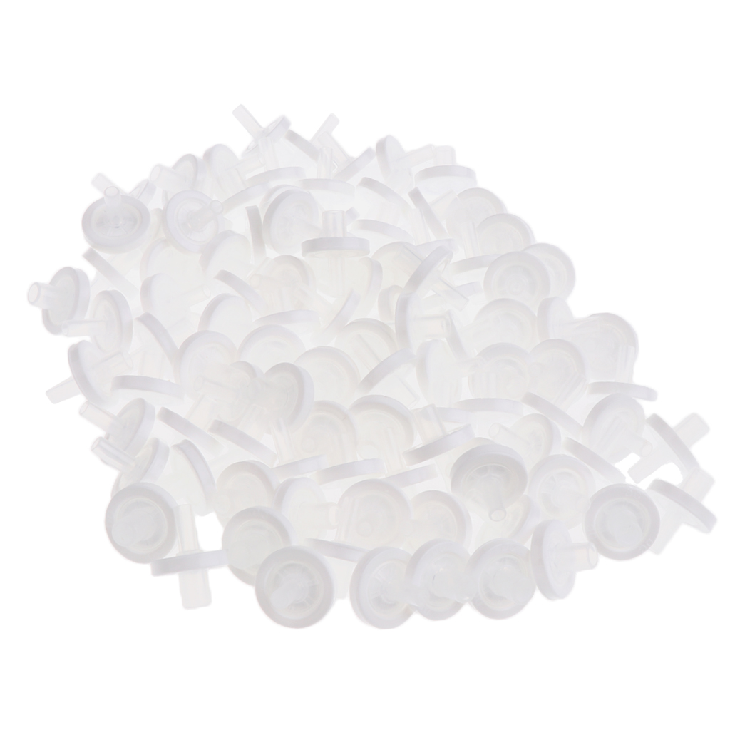 Syringe Filter for Organic Solution Polypropylene 13mm Diameter 0.45um Pore Size non Sterile Pack of 100