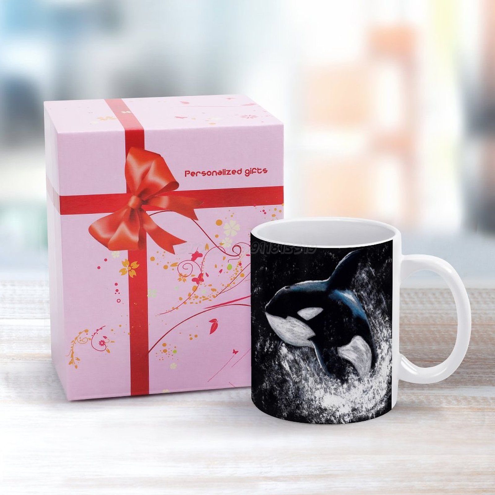 Orca White Mug 11oz Ceramic Tea Cup Coffee Mug Friends Birthday Gift Orca  Whale Killer Whale Ocean Water Waves Sea Sea Creature|Mugs| - AliExpress