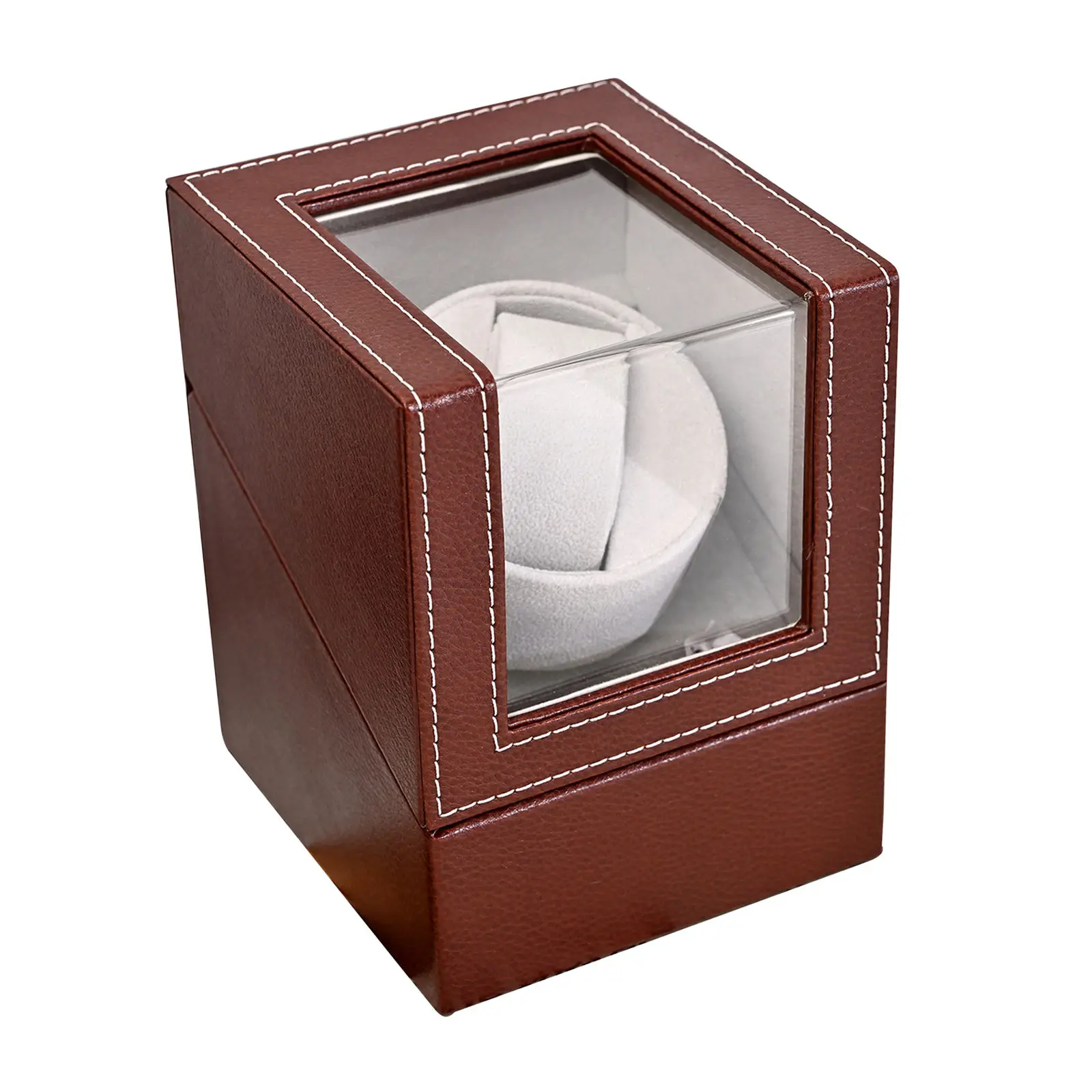 Battery Powered Automatic Watch Winder with Quiet Motor Wristwatch Box H