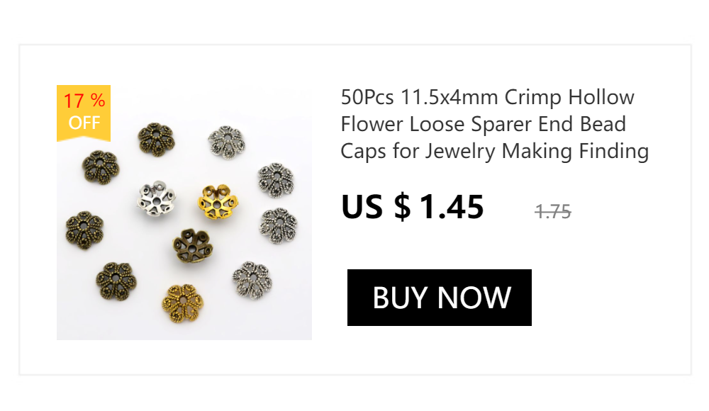 100Pcs 7x 2,2mm Clover Kreuz FlowerSparer Lose Ende Perlen Kappen für Schmuck Finden Diy Zubehör Komponenten Großhandel – Detail 18