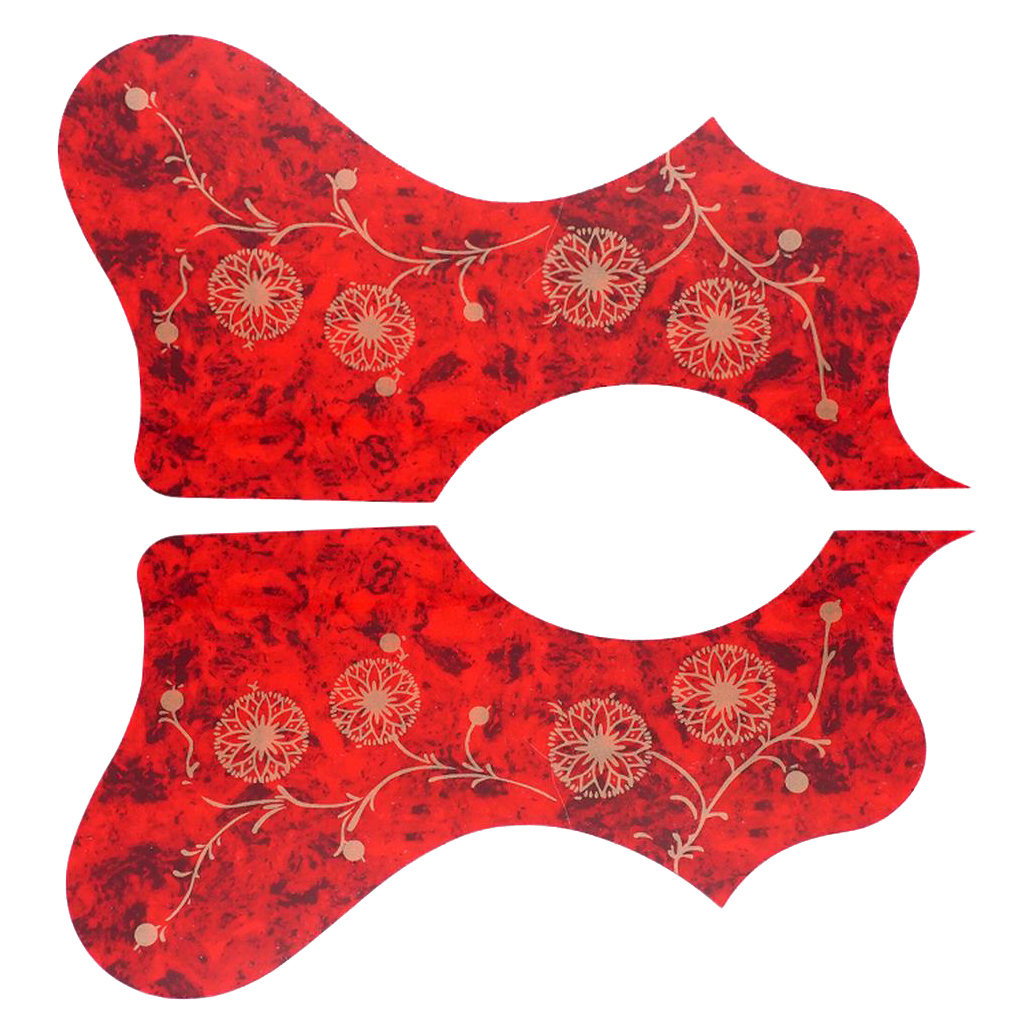 2pcs 41in Acoustic Guitar Pickguard Anti-scratch Plate Parts Left/Right Hand