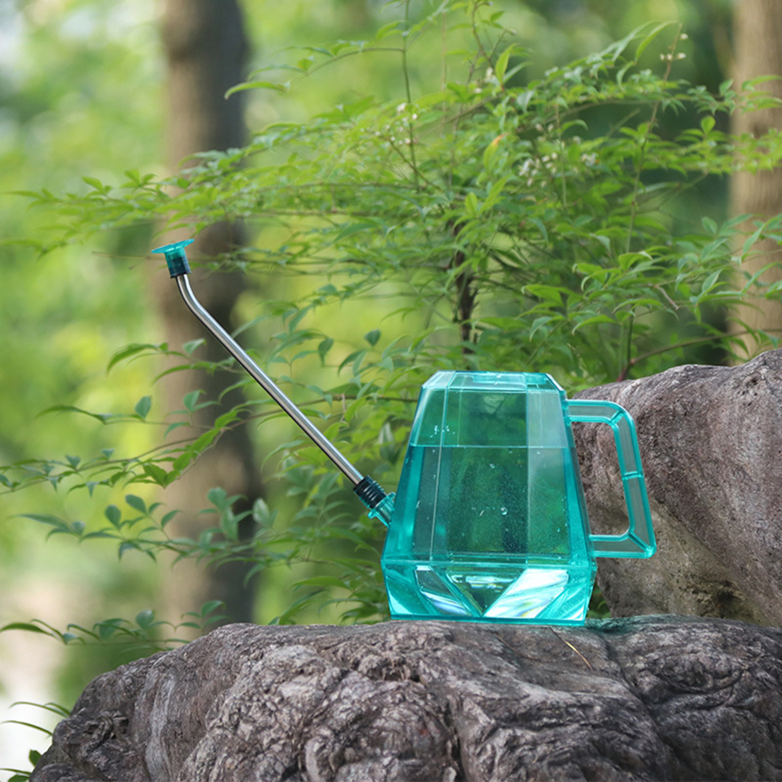 Watering Can Stainless Steel Long Mouth for Indoor Outdoor Garden House