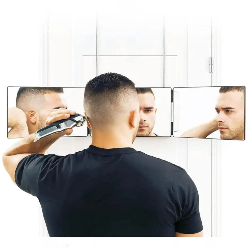 espelho de maquiagem três fácil de três espelho para presente