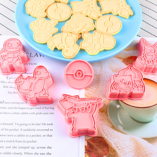 6 sztuk zestaw Pokemon Cookie Mold 3d Cartoon Anime rysunek Pikachu Charmander Squirtle Bulbasaur DIY forma do pieczenia akcesoria imprezowe tanie tanio TAKARA TOMY Artykuły gospodarstwa domowego z postaciami rysunkowymi 4-6y 7-12y 12 + y 18 + CN (pochodzenie) NO FIRE PIERWSZA EDYCJA 6 sztuk zestaw Pokemon Cookie Mold 3d Cartoon Anime rysunek Pikachu Charmander Squirtle Bulbasaur DIY forma do pieczenia akcesoria imprezowe tanie tanio TAKARA TOMY Artykuły gospodarstwa domowego z postaciami rysunkowymi 4-6y 7-12y 12 + y 18 + CN (pochodzenie) NO FIRE PIERWSZA EDYCJA