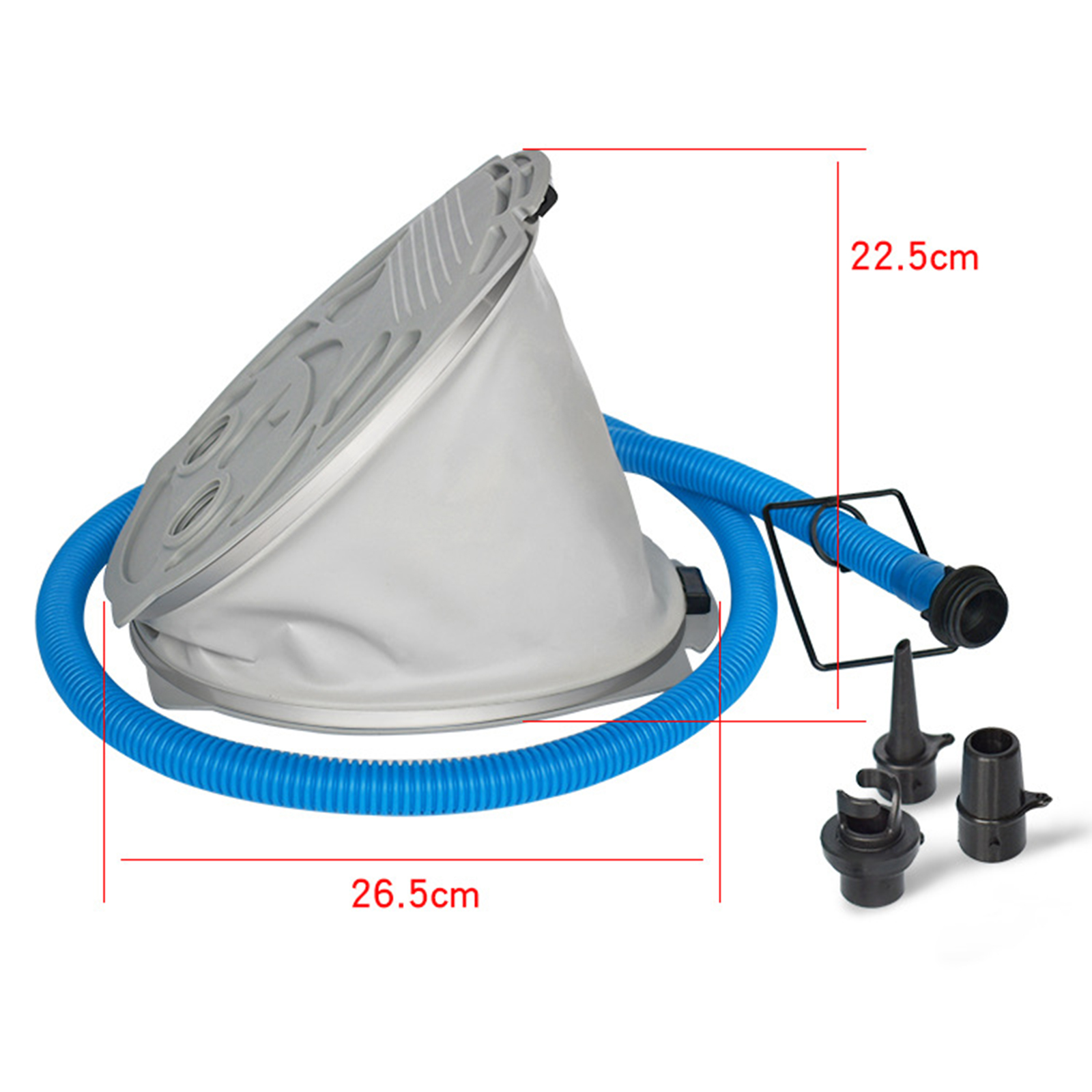 Bellows Foot Air Pump  Inflator for Kayaking Inflatable Boat Pool Toy