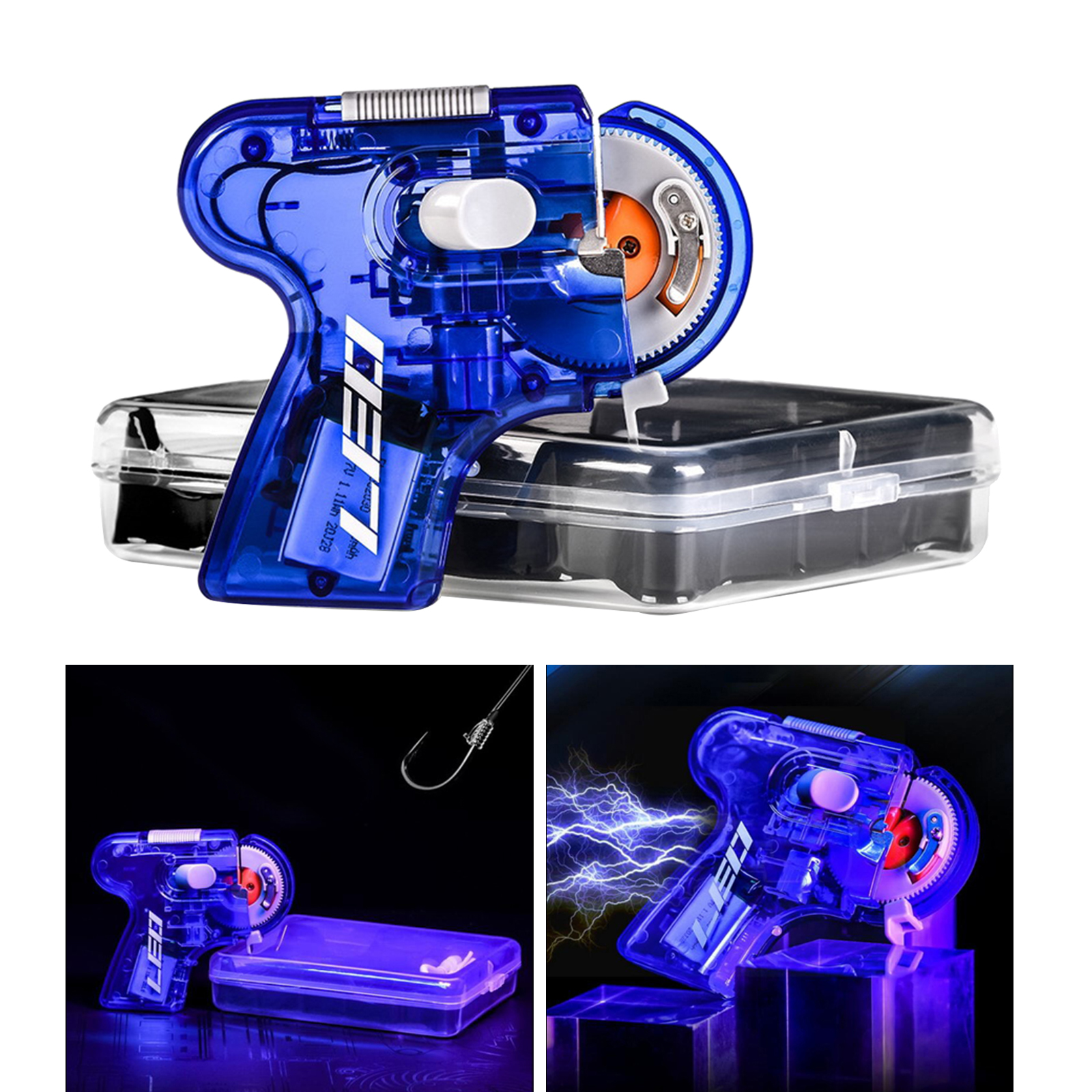 Electric Hooking Device Line Automatic Hook Tying Device Needle Knotter Fishing Accessories Fishing Line Winder