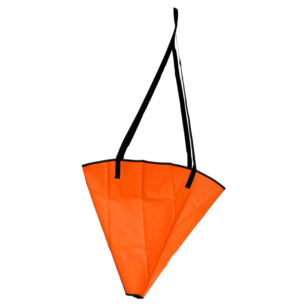 32'' Orange PVC  Sock Sea Anchor Drogue, Sea Brake Fits Boats Up To 20'