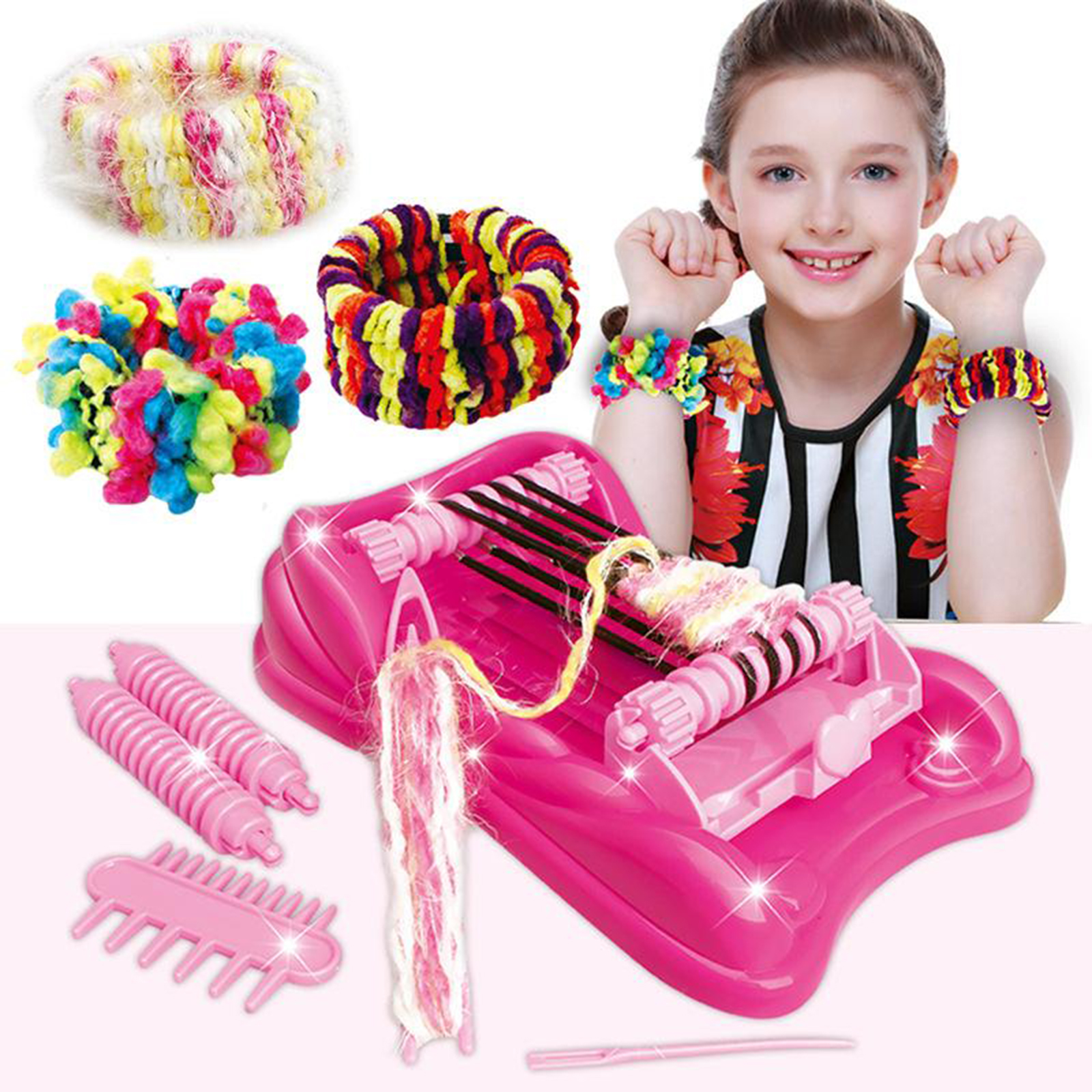 Knitting Machine Knitting Hairband Machine DIY Hand Knitting Knitting Maker for
