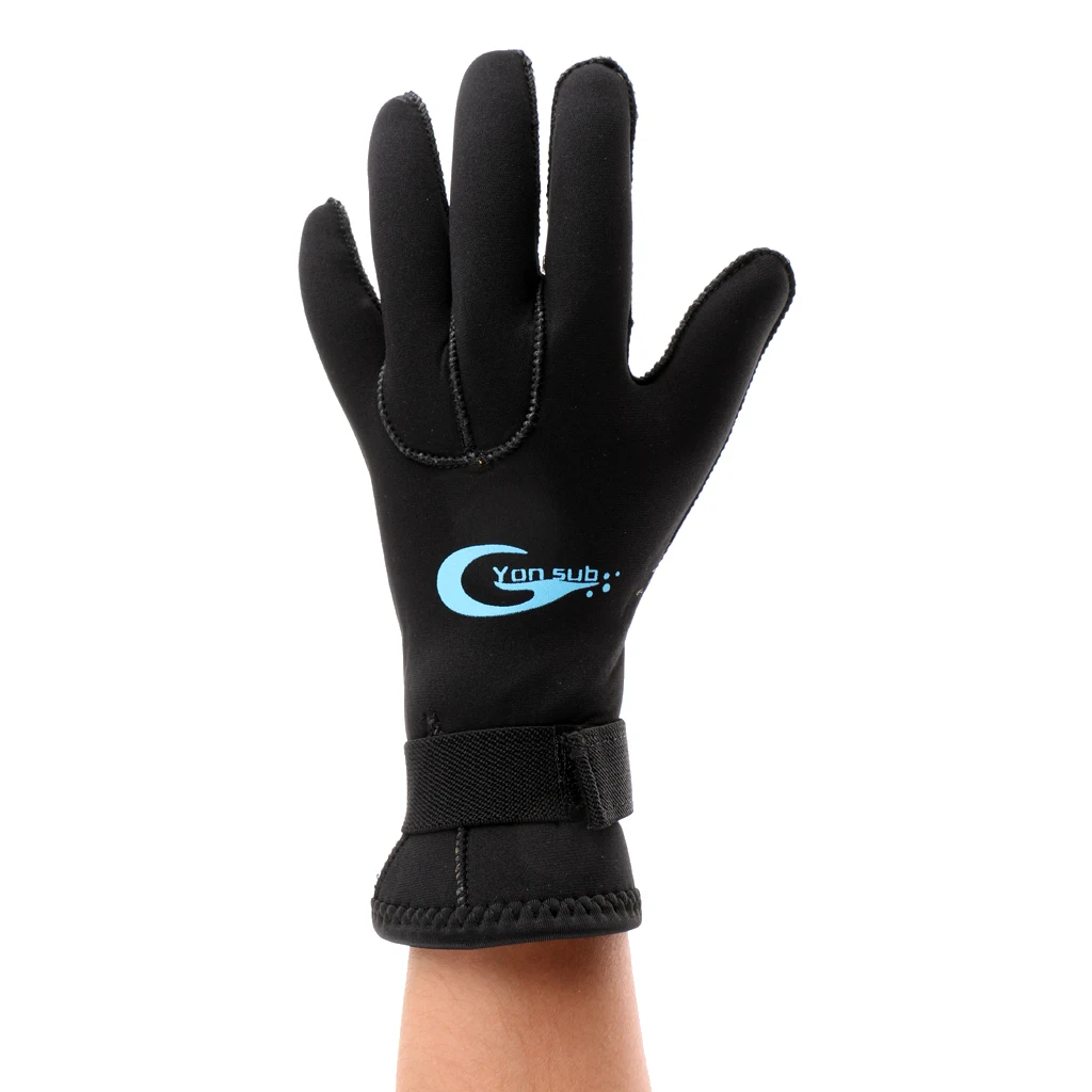 1 Pair Elastic Keep Warm 3mm Neoprene Wetsuit Gloves Anti Slip Anti-scratch Scuba Diving Spearfishing Gloves S/M/L/XL