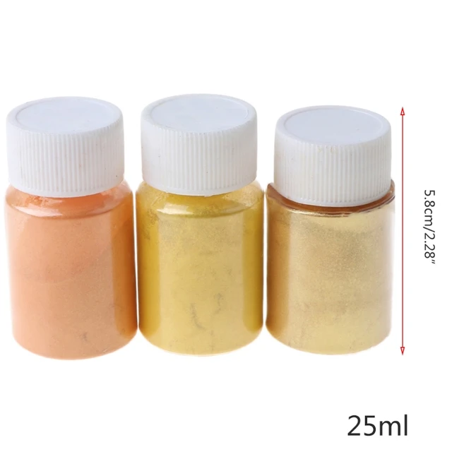 Poudre de Mica 36 Couleurs × 5g - Resine Epoxy Poudre, Colorant de Savon,  Feuille d'or