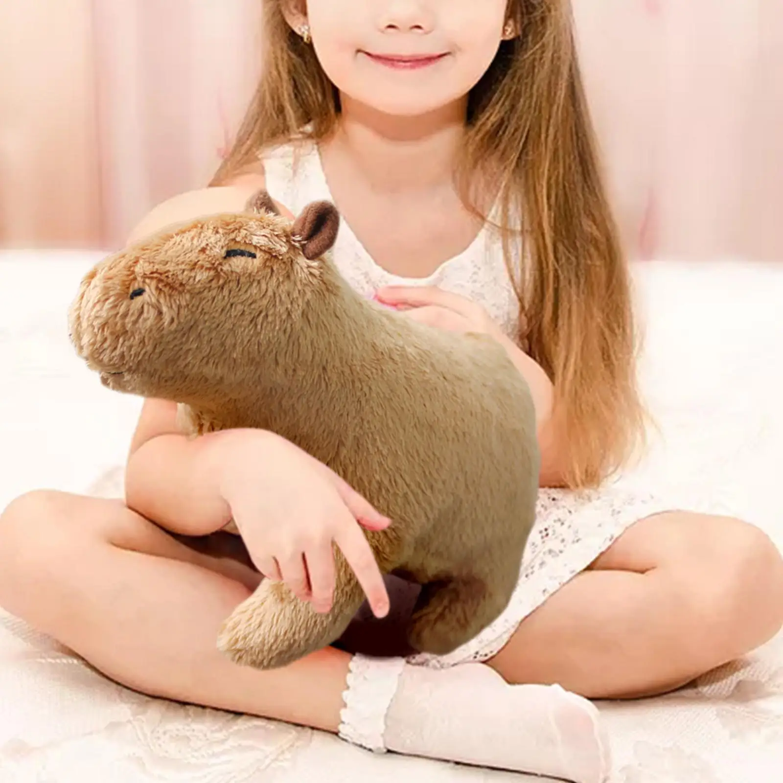 Simulation, Capybara Toys-- Adorable Wildlife Real Life, Pup Wild Stuffed Animal Water Pig Toys for Birthday Decor Toddlers Kids