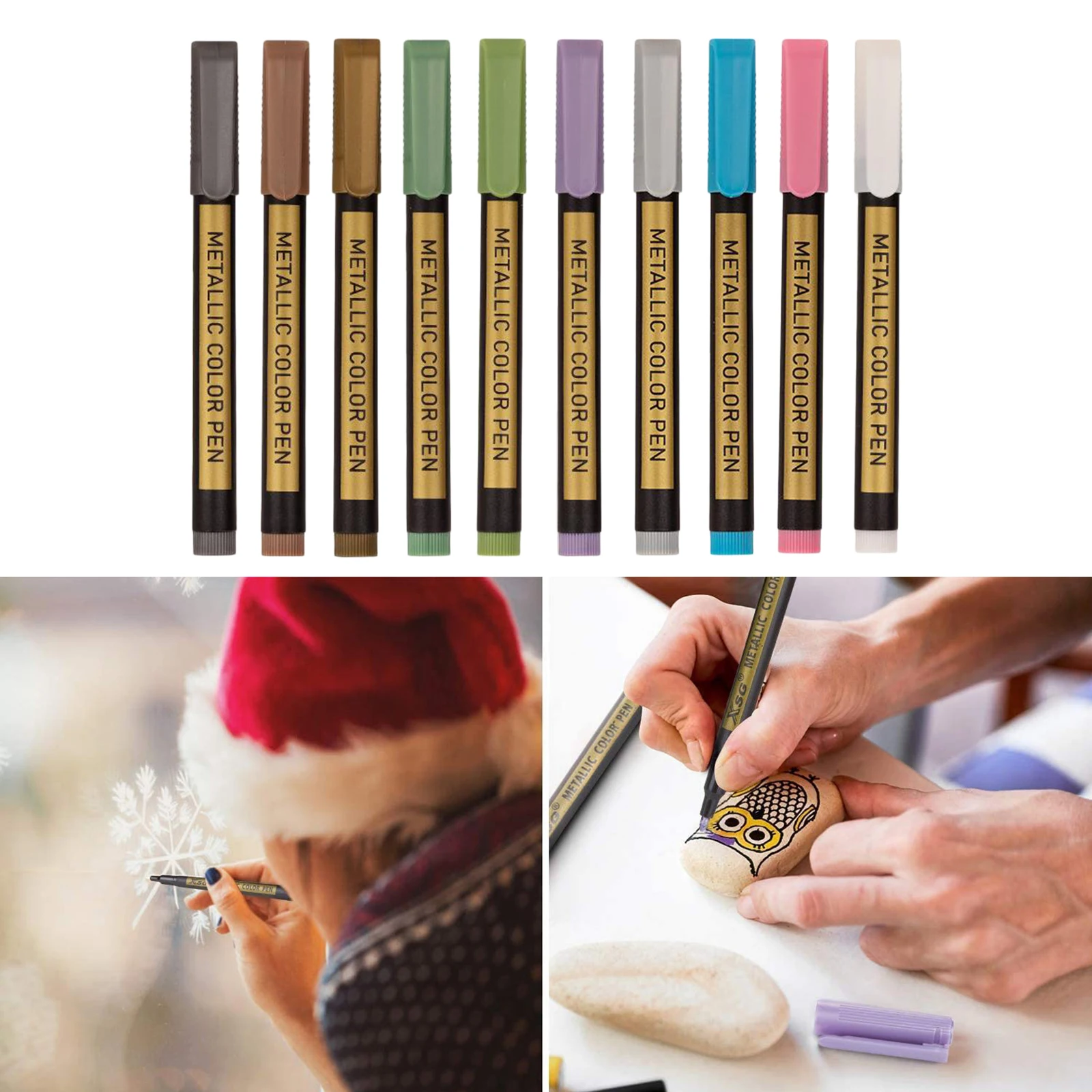 10lic Pens for Craft Art Markers for Wedding Guest Book,