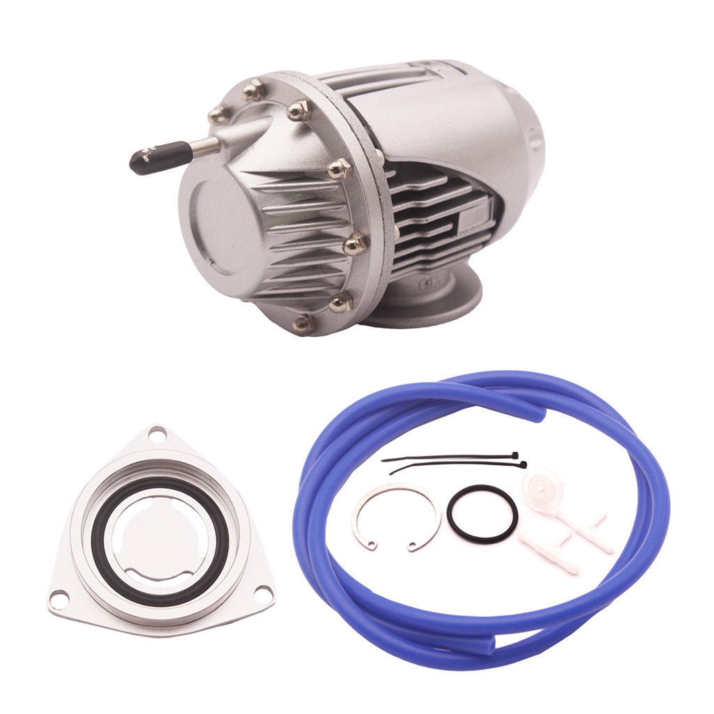 1 Set Car Turbo Billet Blow Off Valve With Adapter Dump Valve For  Hyundai Coupe/Sonata/Veloster 2010-2017 CNC Car Accessories