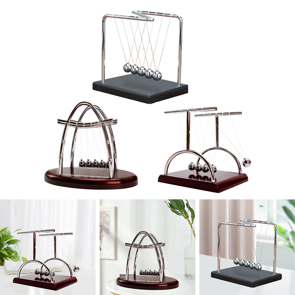 Swing Creative Newton Cradle Balance Balls Science Toy Relieve Pressure