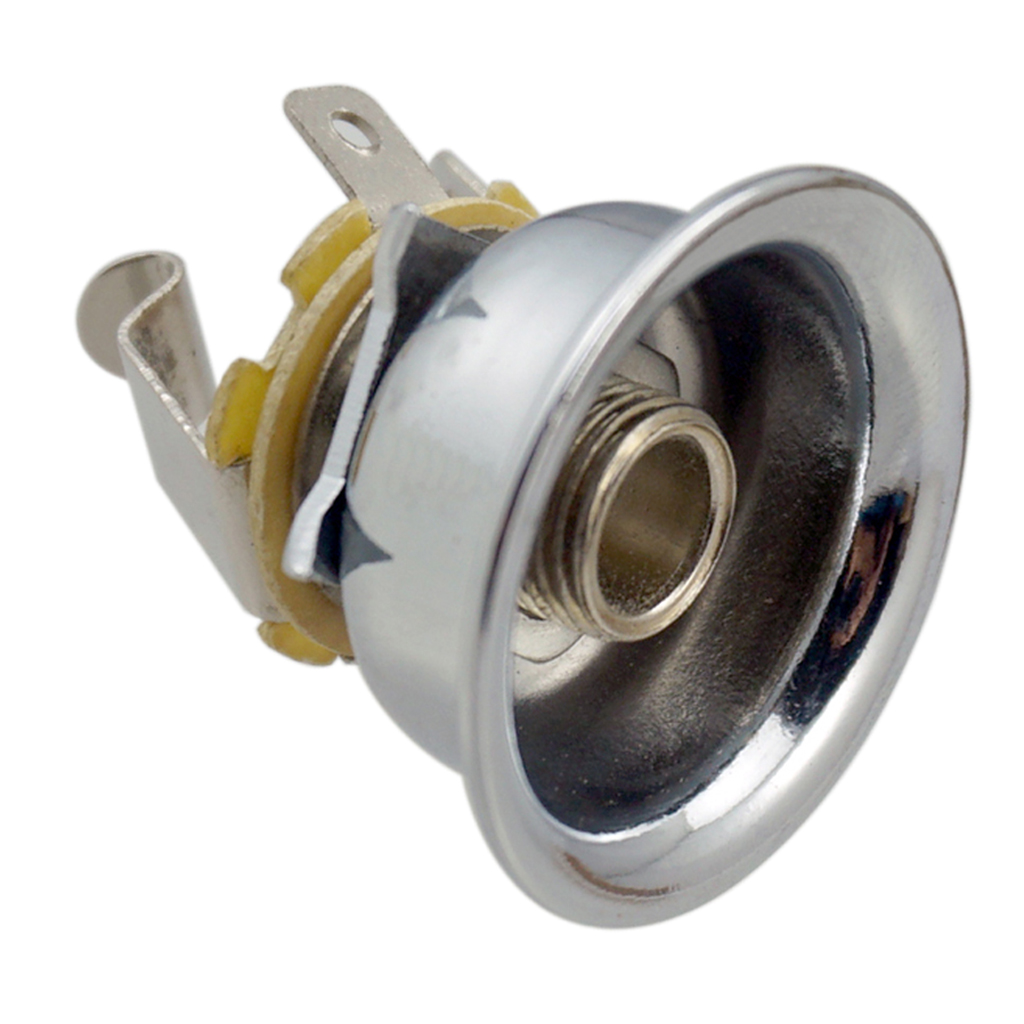 6.35mm 1/4' Jack Plug Socket Output Plate for Telecaster TL Guitar Guitar Parts Accessories