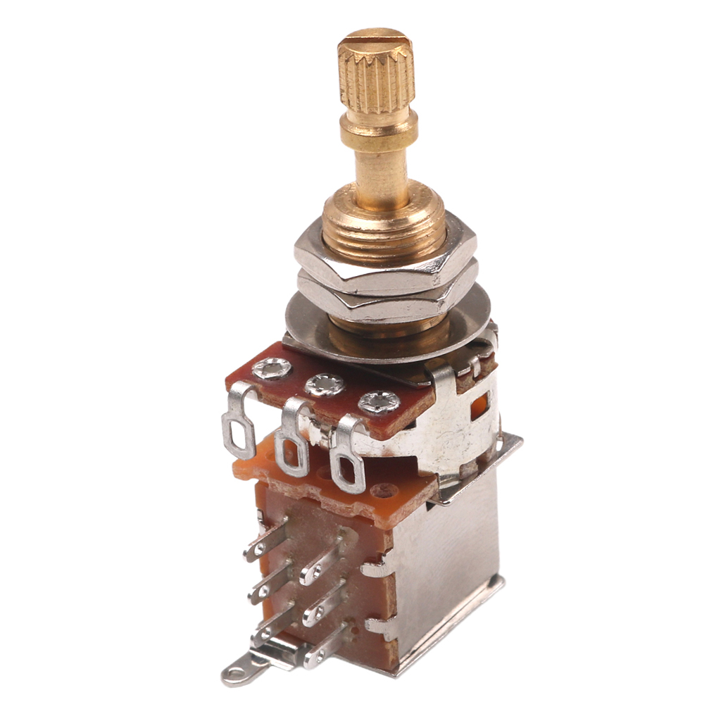 Push Pull Pot/Switch Potentionmeter Electric Guitar Volume/Tone For Coil Tap 250K/500K Guitar Parts