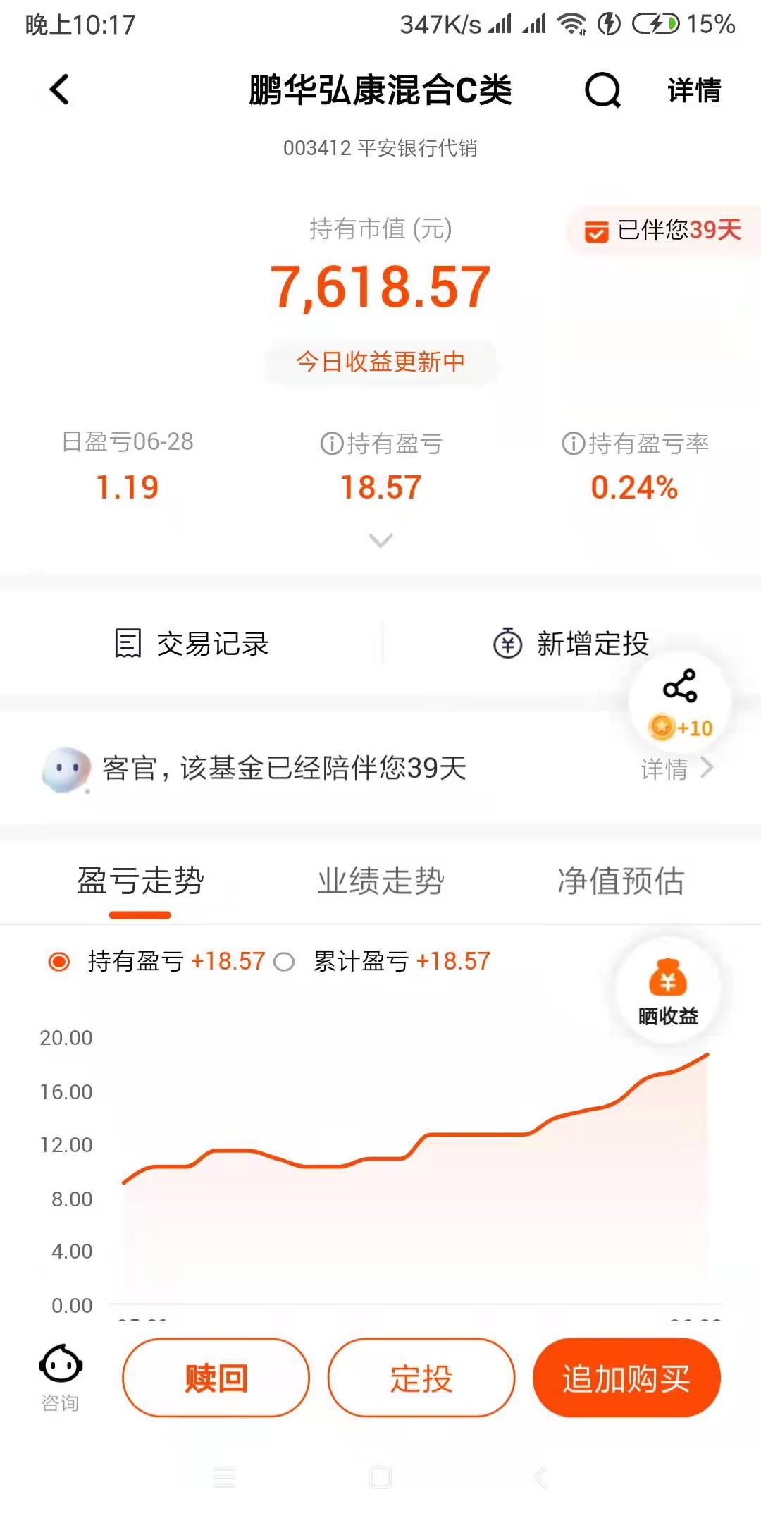 上个月平安套券的基金可以赎回了-惠小助(52huixz.com)