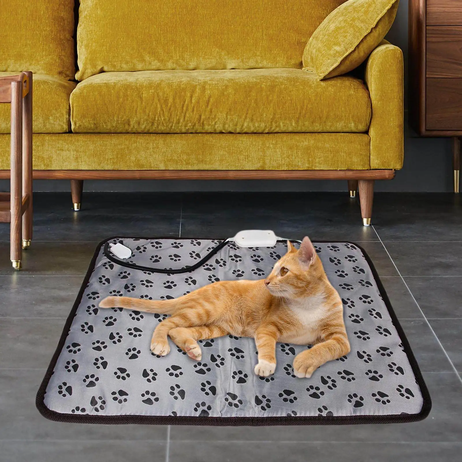 Pet Electric Heating Pad Warming with Thermostat for Whelping Winter Cats Pet Electric Heating Pad Warming with Thermostat for Whelping Winter Cats