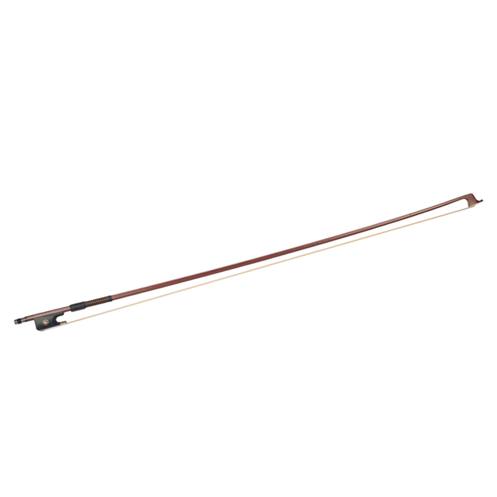 Brazilwood Stick Horsehair Viola Bow for Great Performance, 15-16inch