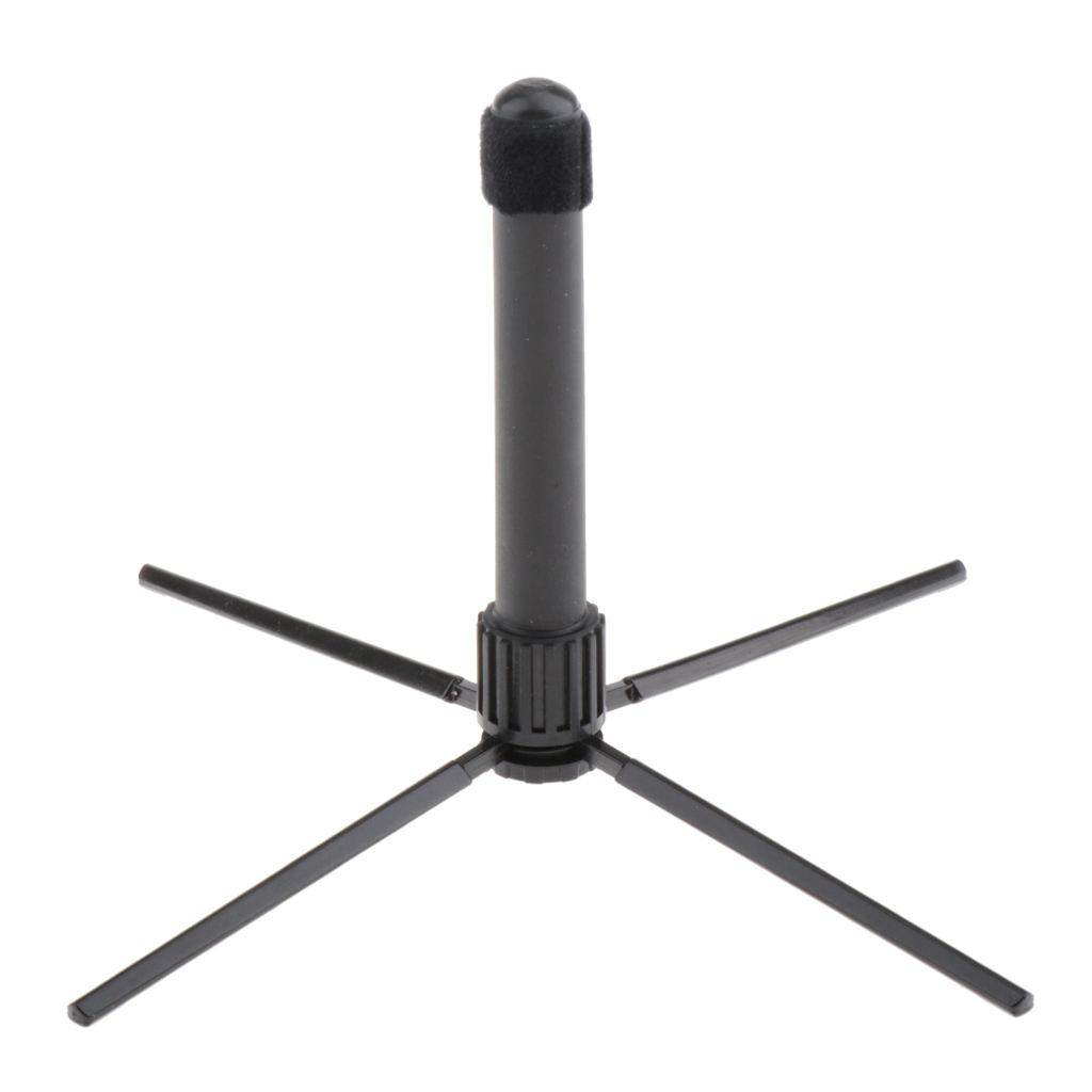 Foldable Flute Clarinet Stand Portable Black for Flute Clarinet Parts Accs