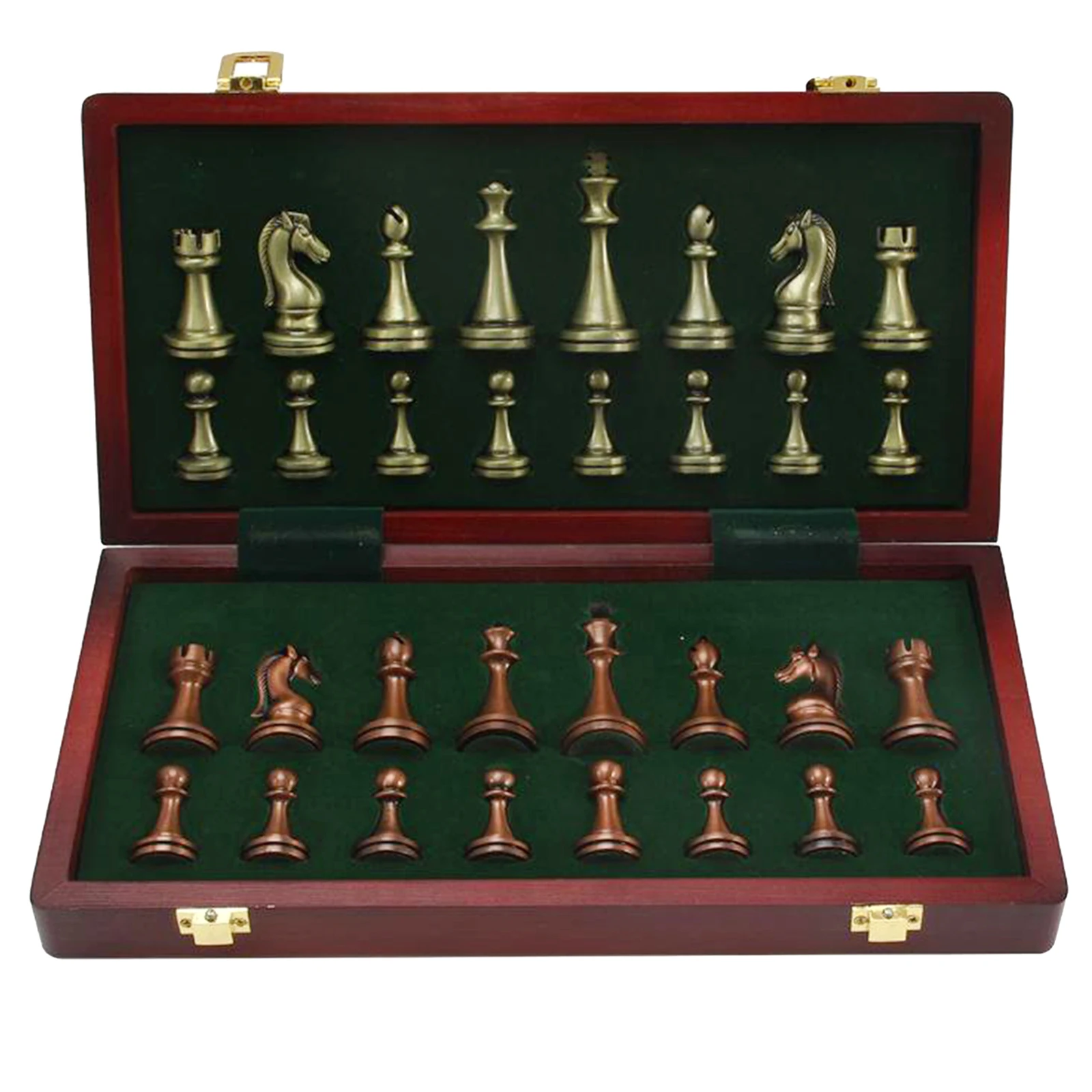 Hand Crafted Metal Chess Set 12