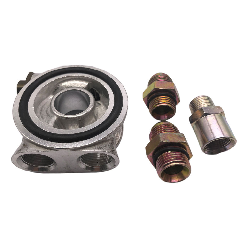 Thermostatic Oil Filter Sandwich M10x1.5mm AN10 3/4