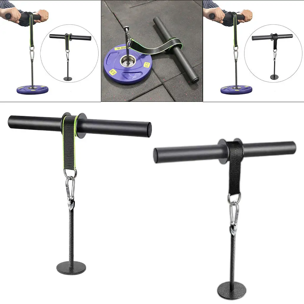 Forearm Strength Trainer Wrist Hand Grip Hand Strength Exerciser Waist Roller Equipment for Gym Home Fitness Workout