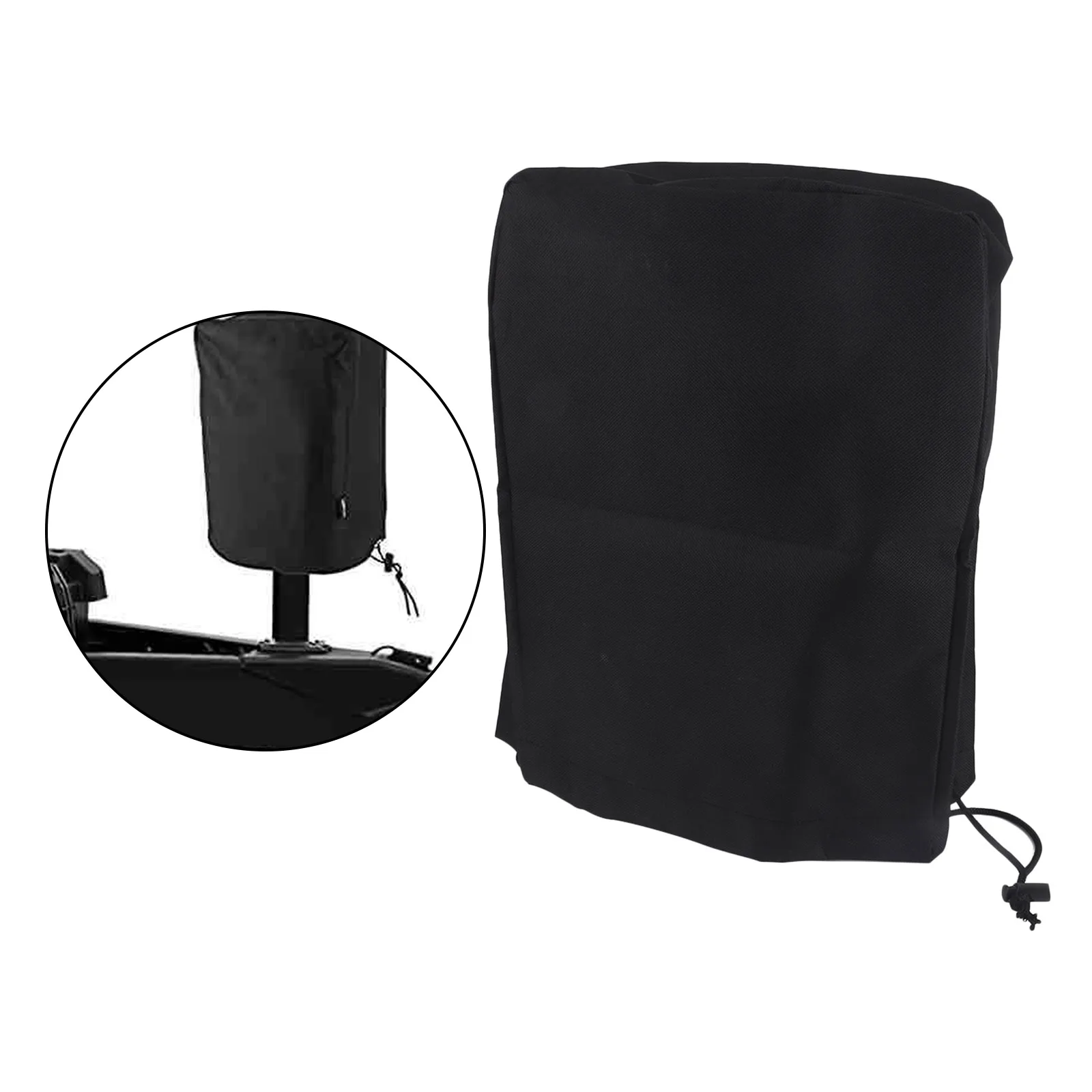 Universal RV Electric Tongue Jack Cover Protector for Travel Motorhome Trailer Camper Waterproof Dustproof